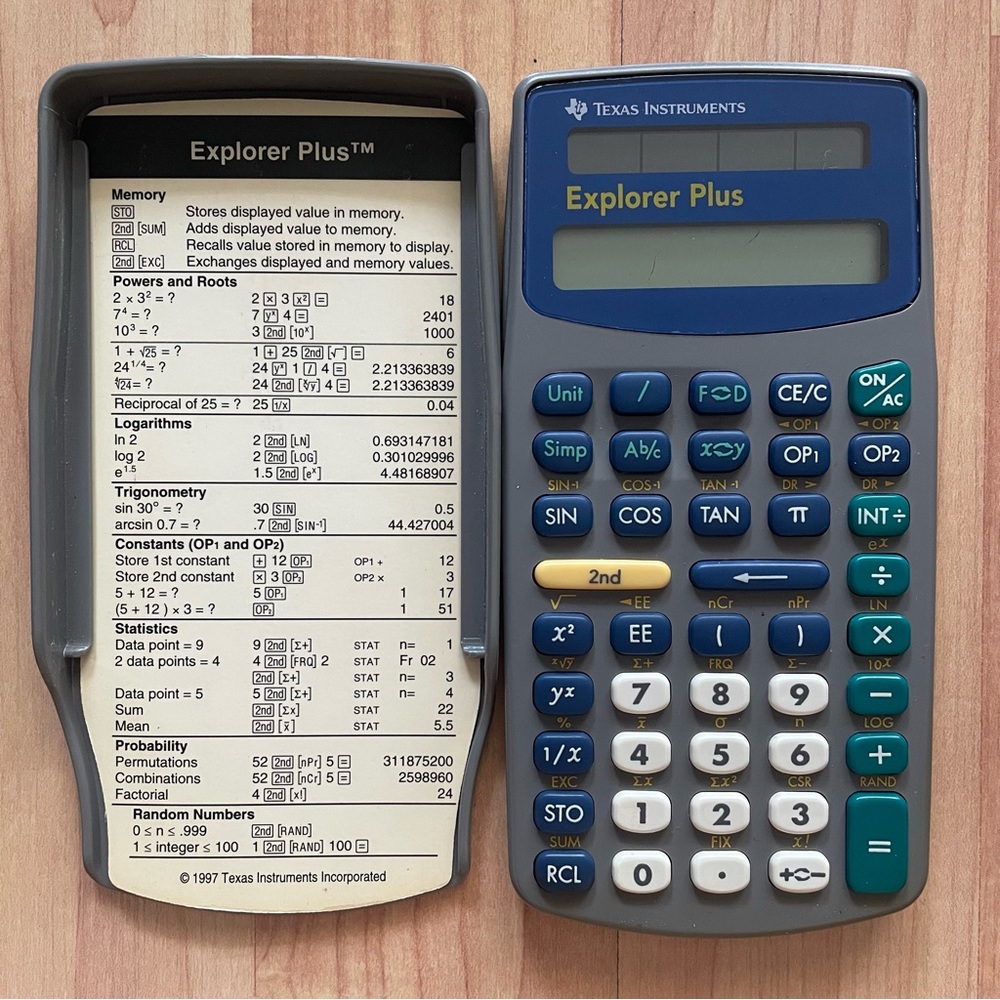 Texas Instruments Explorer Plus Calculator